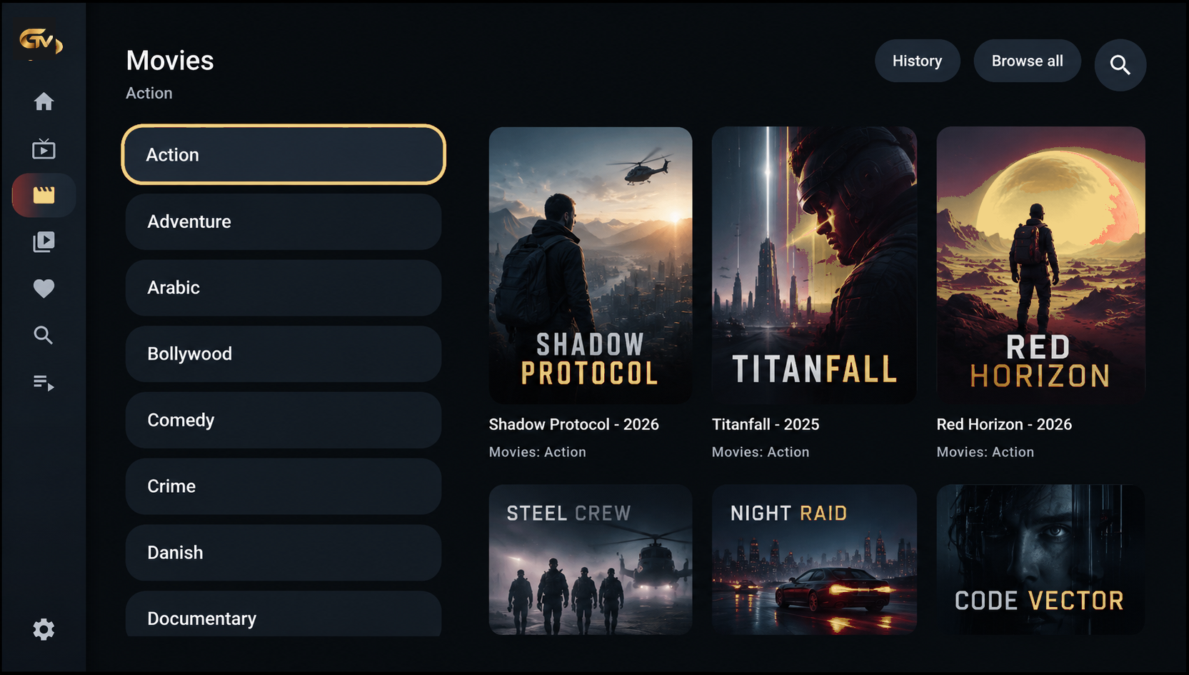 GroundlyTv on Android TV